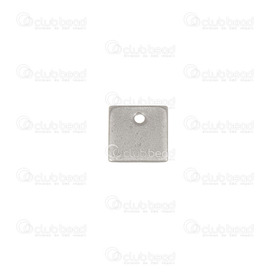 1720-2121 - Stainless Steel 304 Charm Square 7x7mm Natural 20pcs 1720-2121,Charm,Metal,Stainless Steel 304,7x7mm,Square,Square,Natural,China,20pcs,montreal, quebec, canada, beads, wholesale