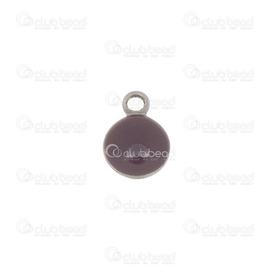 1720-2122-0605 - Stainless Steel 304 Charm Round 6mm Natural Grape filling 20pcs 1720-2122-0605,Charms,Stainless Steel 304,Charm,Metal,Stainless Steel 304,6mm,Round,Round,Natural,Grape filling,China,20pcs,montreal, quebec, canada, beads, wholesale