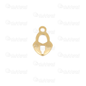 1720-2123-GL - Stainless Steel 304 Charm Padlock Heart Shaped 7x10mm Gold With Loop 10pcs 1720-2123-GL,Charms,Stainless Steel 304,10pcs,Charm,Metal,Stainless Steel 304,7X10MM,Padlock,Heart Shaped,Yellow,Gold,With Loop,China,10pcs,montreal, quebec, canada, beads, wholesale