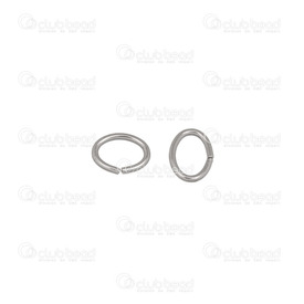 1720-2300-001 - Stainless Steel 304 Jump Ring Oval 3x4mm Natural Wire Size 0.6mm 500pcs 1720-2300-001,Findings,500pcs,Stainless Steel 304,Jump Ring,Oval,3X4MM,Grey,Natural,Metal,Wire Size 0.6mm,500pcs,China,montreal, quebec, canada, beads, wholesale