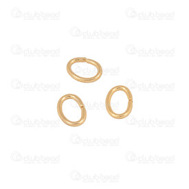 1720-2300-001GL - Acier Inoxydable 304 Anneau Simple Oval Or 3x4mm Diamètre du fil 0.6mm (24ga) 100pcs 1720-2300-001GL,Accessoires de finition,Anneaux,Simples,Stainless Steel 304,Anneau Simple,Oval,3X4MM,Jaune,Or,Métal,Wire Size 0.6mm (24ga),100pcs,Chine,montreal, quebec, canada, beads, wholesale