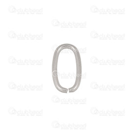 1720-2301 - Stainless Steel 304 Jump Ring Oval 6.5x11mm Natural Wire Size 1.2mm 100pcs 1720-2301,Findings,Rings,Simple - Jump,Stainless Steel 304,Jump Ring,Oval,6.5x11mm,Grey,Natural,Metal,Wire Size 1.2mm,100pcs,China,montreal, quebec, canada, beads, wholesale