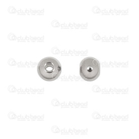 1720-240101-05 - Stainless Steel Bead round 5mm 1.5mm Hole Natural 100pcs 1720-240101-05,Beads,Metal,Stainless Steel,montreal, quebec, canada, beads, wholesale