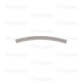 1720-240107-0525 - Acier Inoxydable 304 Bille Tube 25x2mm Courbe Trou 1mm Naturel 20pcs 1720-240107-0525,Tube acier inoxydable,montreal, quebec, canada, beads, wholesale