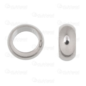 1720-240116-029 - Stainless Steel Bead Washer 4x9mm Plain 6mm Hole Natural 20pcs 1720-240116-029,Beads,Metal,Stainless Steel,montreal, quebec, canada, beads, wholesale