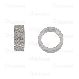 1720-240307-57 - Acier Inoxydable 304 Bille Separateur 3x8mm motif Ligne Filet Trou 6mm Naturel 50pcs 1720-240307-57,Billes,Acier inoxydable,montreal, quebec, canada, beads, wholesale
