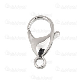 1720-2501-19 - Stainless Steel 304 Fish Clasp 10x19mm Natural High Quality Polish 5pcs 1720-2501-19,Findings,Clasps,Springing,Fish clasps,Stainless Steel 304,Fish Clasp,10X19MM,Grey,Natural,Metal,5pcs,China,High Quality Polish,montreal, quebec, canada, beads, wholesale