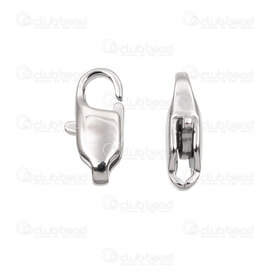 1720-2541-11 - Stainless Steel 304 Crab Clasp 11x6mm High Quality Polish Gold Plated 25pcs 1720-2541-11,PO,montreal, quebec, canada, beads, wholesale