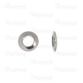 1720-2636-11 - Stainless steel Donut Link 11x2mm 6mm hole High Quality Polish Natural 10pcs 1720-2636-11,Anneaux 6mm acier inoxydable,montreal, quebec, canada, beads, wholesale