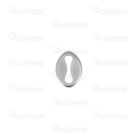 1720-2850-07 - Acier Inoxydable Séparateur Plat 7x5mm Naturel 60pcs 1720-2850-07,Accessoires de finition,Séparateurs,Multi-rangs,montreal, quebec, canada, beads, wholesale