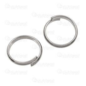 1720-2955 - Acier Inoxydable 304 Bague Ajustable (Taille 5-10) 3mm Naturel 10pcs 1720-2955,Accessoires de finition,Bagues,Acier inoxydable,montreal, quebec, canada, beads, wholesale