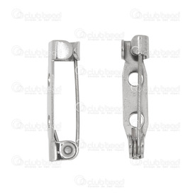 1720-3000-001 - Stainless Steel 304 Bar Pin 2 Holes 3/4'' Natural 20pcs 1720-3000-001,2 Holes,Stainless Steel 304,Bar Pin,2 Holes,3/4'',Grey,Natural,Metal,20pcs,China,montreal, quebec, canada, beads, wholesale