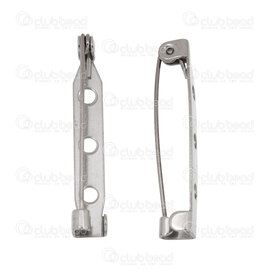 1720-3000-005 - Acier Inoxydable 304 Attache à Broche 3 Trous 1po Naturel 20pcs 1720-3000-005,Attache,montreal, quebec, canada, beads, wholesale