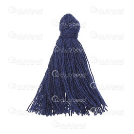 1721-0021-05 - Tassel Cotton Navy Blue 2.5cm 20pcs 1721-0021-05,Tassels and Pom Poms,Cotton,Tassel,Cotton,Navy Blue,2.5cm,20pcs,China,montreal, quebec, canada, beads, wholesale