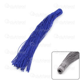 1721-0023-03 - Tassel Silk Imitaion Royal Blue 130x12mm 20pcs 1721-0023-03,Tassels and Pom Poms,montreal, quebec, canada, beads, wholesale