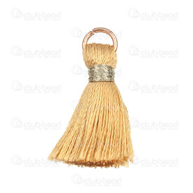 1721-0030-0241 - Ice Silk Tassel Gold with gold knot 20mm with gold jump ring 6mm 20pcs 1721-0030-0241,Tassels and Pom Poms,Silk Threads,montreal, quebec, canada, beads, wholesale