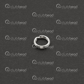 1754-0311 - Sterling Silver 925 Split Ring 5x0.6mm-23GA 20pcs 1754-0311,Sterling Silver 925,Split Ring,5mm,Grey,Metal,20pcs,China,montreal, quebec, canada, beads, wholesale