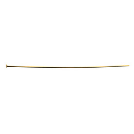 1755-0051 - Gold Filled 14k Head Pin 38x0.5MM-25GA 50pcs USA 1755-0051,montreal, quebec, canada, beads, wholesale