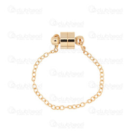 1755-1005 - Gold Filled 14k Magnetic Clasp 11.5x6m With Chain 1.5x2x70mm 3pcs 1755-1005,1755-,Gold Filled 14k,Magnetic Clasp,Cylinder,11.5x6m,Yellow,Metal,With Chain 1.5x2x70mm,3pcs,China,montreal, quebec, canada, beads, wholesale