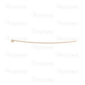 1755-1030-45 - Gold Filled 14K Ball Pin 45mm Ball 2mm wire 0.5mm 20pcs 1755-1030-45,175,montreal, quebec, canada, beads, wholesale