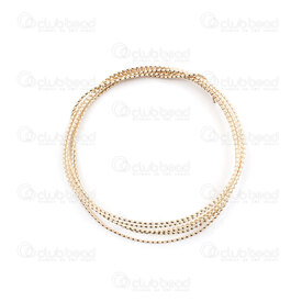 1755-1151-19 - Gold Filled 14K Wire 19gauge (1mm) Twisted full hard 1.5m 1755-1151-19,175,montreal, quebec, canada, beads, wholesale