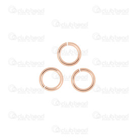 1756-0010-05 - Rose Gold Filled 14k Jump Ring 5x0.7mm-22GA Click & Lock 20pcs USA 1756-0010-05,Anneaux or,20pcs,Yellow,Rose Gold Filled 14k,Jump Ring,5x0.76mm,Yellow,Metal,Click & Lock,20pcs,USA,montreal, quebec, canada, beads, wholesale