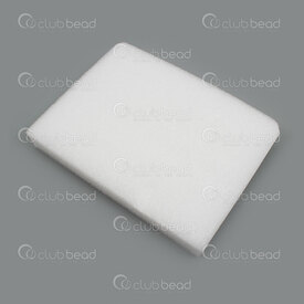2001-0015-WH - Foam Display 15x20x3cm White 1pc 2001-0015-WH,Bags,Paper,montreal, quebec, canada, beads, wholesale