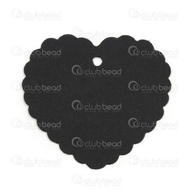 2001-0017-BLK - Ecological Cardboard Hang Tag Card for Jewelry Heart Black 6x5.5cm 100pcs 2001-0017-BLK,Packaging products,Natural,Ecological Cardboard,Hang Tag Card for Jewelry,Heart,Black,6x5.5cm,100pcs,China,montreal, quebec, canada, beads, wholesale