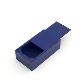 *2001-0285 - Wood Storage Box Blue 12X6.5X3.75cm 10pcs Canada *2001-0285,montreal, quebec, canada, beads, wholesale