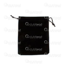 2001-0396-003 - Velvet Bag Black 12x14.5cm 10pcs 2001-0396-003,2001-0,Black,Textile,Velvet,Bag,Black,12x15cm,10pcs,China,montreal, quebec, canada, beads, wholesale