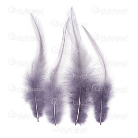 2501-0215-11 - Feather Rooster Warm Grey 12-15cm App. 6.5gr 50pcs 2501-0215-11,rooster,montreal, quebec, canada, beads, wholesale