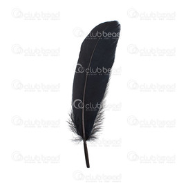 2501-0224-11 - Feather Goose Black App. 20cm 50pcs 2501-0224-11,Feather,Goose,Black,App. 20cm,50pcs,China,montreal, quebec, canada, beads, wholesale