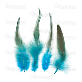 2501-0250-03 - Feather Rooster Turquoise 10-15cm 50pcs 2501-0250-03,10-15cm,Feather,Rooster,Turquoise,10-15cm,50pcs,China,montreal, quebec, canada, beads, wholesale