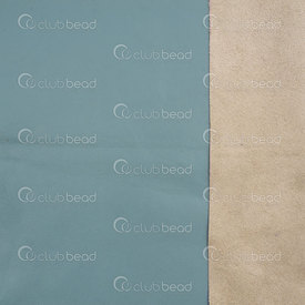 2501-0400-33 - Cow Leather Soft Thin Grey-Blue App. 12x12in 1pc Italy 2501-0400-33,Textile,Leather,Tiles,Cow,Leather,Grey/Blue,App. 12x12'',1pc,Italy,Limited Quantity,montreal, quebec, canada, beads, wholesale