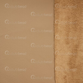 2501-0404-05 - Cow Leather Soft Tan 10x10in Thickness app. 1.2mm 1pc Italy 2501-0404-05,Textile,montreal, quebec, canada, beads, wholesale