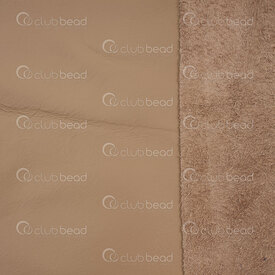 2501-0404-07 - Cow Leather Soft Dark Tan 10x10in Thickness app. 1.3mm 1pc Italy 2501-0404-07,Textile,Leather,Tiles,montreal, quebec, canada, beads, wholesale