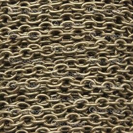 2601-04841-OXBR - Metal Cable Chain Soldered Brass 3.2x4.4mm Antique Brass 22.5m Roll 2601-04841-OXBR,Chains,Antique Brass,Metal,Cable,Chain,Soldered Brass,3.2x4.4mm,Antique Brass,22.5m Roll,China,montreal, quebec, canada, beads, wholesale