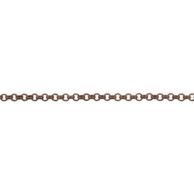 2601-0489-OXCO - Metal Rolo Chain Soldered Brass 2.5mm Antique Copper 20m Roll 2601-0489-OXCO,Chains,By styles,Rolo,Metal,Rolo,Chain,Soldered Brass,2.5mm,Antique Copper,20m Roll,China,montreal, quebec, canada, beads, wholesale