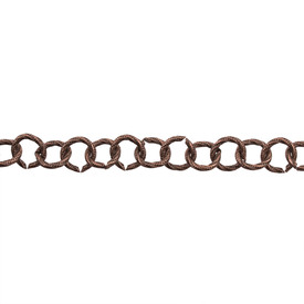 *2601-0493-OXCO - Metal Twisted Cable Chain Iron 10mm Antique Copper 5m Roll *2601-0493-OXCO,Clearance by Category,Chains,10mm,Metal,Twisted Cable,Chain,Iron,10mm,Antique Copper,5m Roll,China,montreal, quebec, canada, beads, wholesale