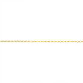 *2601-0511-GL - Metal Cable Chain 2.6x1.8mm Gold 1 Yard *2601-0511-GL,montreal, quebec, canada, beads, wholesale