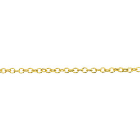 *2601-0527-GL - Metal Cable Chain 5x4.2mm Gold 1 Yard *2601-0527-GL,montreal, quebec, canada, beads, wholesale