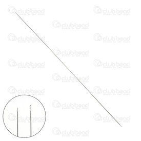 2801-0017-05 - Metal hook needle for bracelet 27cm wire 0.5mm 5pcs 2801-0017-05,aiguille,montreal, quebec, canada, beads, wholesale