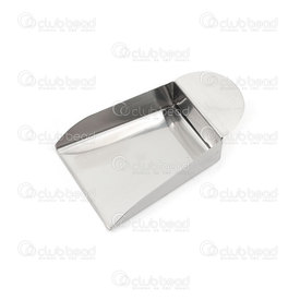 2801-0021 - Metal bead shovel 50x60x17mm Nickel 1pc 2801-0021,Tools and accessories,Shovel,montreal, quebec, canada, beads, wholesale
