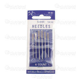 2801-0217 - disc golden head needle 6 pcs 2801-0217,montreal, quebec, canada, beads, wholesale