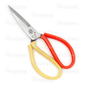 2802-0116-3 - Stainless Steel Scissor 21.5x9.5cm Color Handle 1pc !LIMITED QUANTITY! 2802-0116-3,Tools and accessories,Scissors and Cutters,montreal, quebec, canada, beads, wholesale