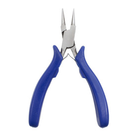 2802-0417 - Beaders' Choice Select Round Nose Pliers Stainless Steel 410 Ergonomic Handles Box Joint Construction 1pc India 2802-0417,Round Nose,Pliers,Box Joint Construction,Stainless Steel 410,Ergonomic Handles,Select,1pc,India,Beaders' Choice,montreal, quebec, canada, beads, wholesale