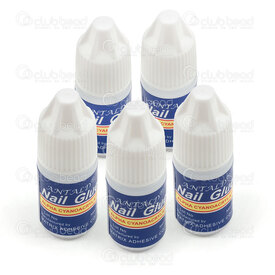 2901-0003 - Glue Adhesive (Nail) Superfast 3g bottle 5pcs 2901-0003,Glues,montreal, quebec, canada, beads, wholesale