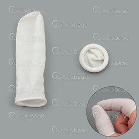 2901-0005 - Plastique Gant pour Doigt 7cm Non Statique 50pcs 2901-0005,gants,montreal, quebec, canada, beads, wholesale