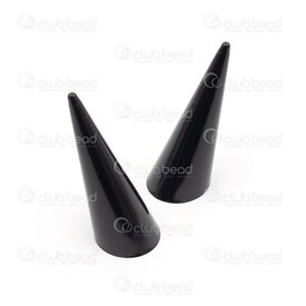 4001-0013 - ABS Polymer Ring Display Cone 70x26mm Black  1pc 4001-0013,4001-,Black,ABS Polymer,Ring Display,Cone,70x26mm,Black,China,1pc,montreal, quebec, canada, beads, wholesale