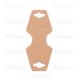 4001-0203 - Ecological Cardboard Hang Tag Card for Necklace-Bracelet Foldable Natural 5x12.5mm 200pcs 4001-0203,Packaging products,200pcs,Natural,Ecological Cardboard,Hang Tag Card for Necklace-Bracelet,Foldable,Natural,5x12.5mm,200pcs,China,montreal, quebec, canada, beads, wholesale